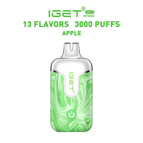 Apple - IGET Halo Vape Kit 3000 Puffs | New Arrival