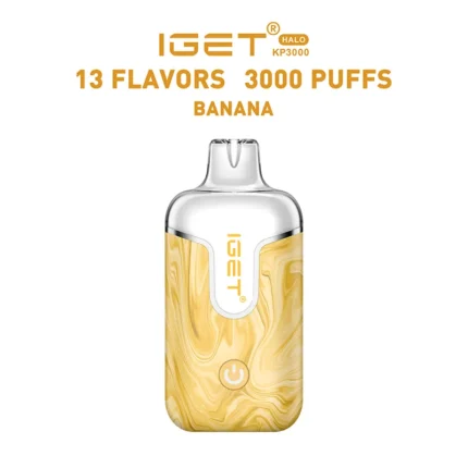 Banana - IGET Halo Vape Kit 3000 Puffs - IGET Vape Shop