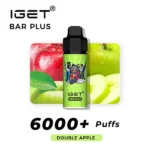 IGET Bar Plus 6000 Puffs - Double Apple