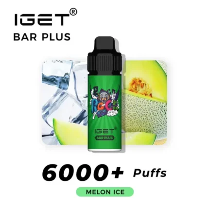 IGET Bar Plus 6000 Puffs - Melon Ice