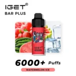 IGET Bar Plus 6000 Puffs - Watermelon Ice