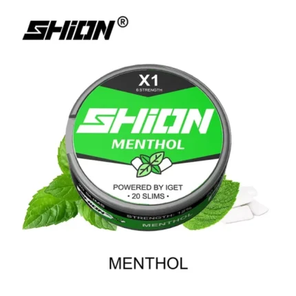 Menthol - IGET SHION X1 Nicotine Pouch 6mg - IGET Vape Shop