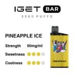 Pineapple Ice IGET Bar 3500 Puffs | $29.9 Top Sell