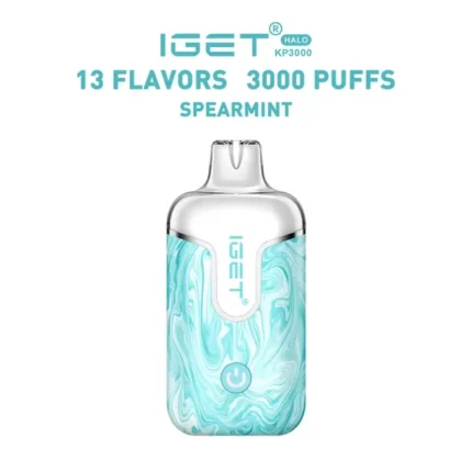 Spearmint - IGET Halo Vape Kit 3000 Puffs - IGET Vape Shop