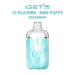 Spearmint - IGET Halo Vape Kit 3000 Puffs - IGET Vape Shop