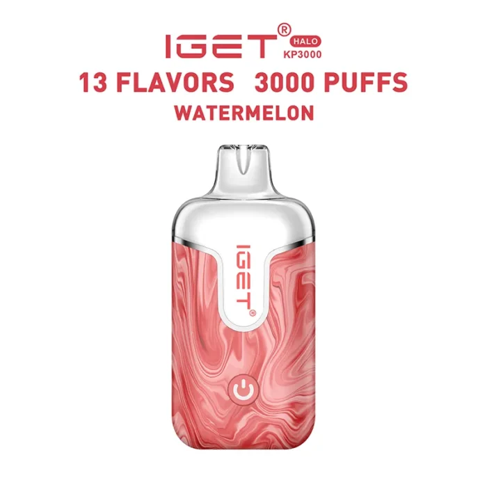 Watermelon - IGET Halo Vape Kit 3000 Puffs - IGET Vape Shop